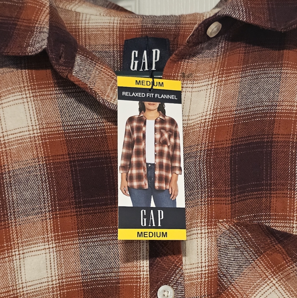 GAP Relaxed Flannel Shirt